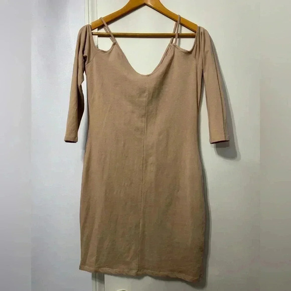 H&M Dresses & Skirts - Nude body on slip dress Size 12